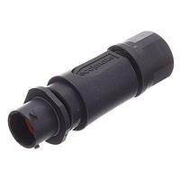 Amphenol SINE Systems RTS1BS10N3P03 Connectors Inline Receptacle 3 POS SZ 10 Pin