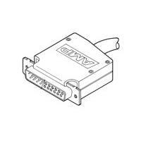 AMP Connectors - TE Connectivity 5206390-1 Strain Relief Backshell DSUB ACC: B CABLE CLAMP