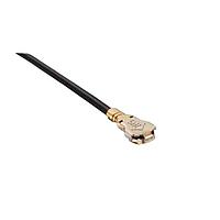 Hirose Electric CFL-2LPP-044N2TSH-A-100D Connectors Plug assembly 0.64 Cable Black C.Fl to C.FL