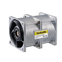Sanyo Denki 9CRL0612P0G001 Axial Axial Fan, 60x60x76mm, 12VDC, Counter Rotating, Long Life, Performance, Tach/PWM