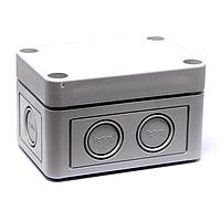 Altech 125-402 NEMA Rated PC97-6 Polycarb Gray PG Knockouts