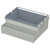 BOPLA 41250109 Enclosures ENCLOSURE, REGLOCARD PLUS, 257 X 217 X 132.5MM, ABS, 7035