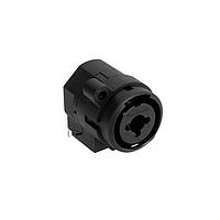 Amphenol Audio ACJC5SL BULK XLR Connectors 1/4" XLR Dual Chassis Mount CType MonoSolder Contact Latchless Non-switch XLR