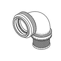 Polamco - TE Connectivity BTH3-23-17-1-B-SE Band Lock Adapters Band Strap Backshell 90 DEG