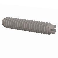 Essentra Components 010632S062 Set Screw Set Screw, Slotted Head, #6-32 Thread, 5/8 Lg