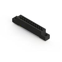 EDAC 357-020-542-204 With Flanges 20P .156" x .200" BLACK