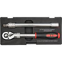 Yato YT-0300 Ratchet handle with extension bar set 1/2"