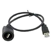 Amphenol Socapex USBAP615A USB Cables / IEEE 1394 Cables USBA Fld Cordset Neo Plug USBA 1.5M