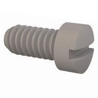 Essentra Components 010080F012 Machine Screw Fillister Slotted Screw, 0-80 Thread, 1/8 Lg