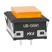NKK Switches UB06KW015D-DD Panel Mount Indicators / Switch Indicators RECT AMBR LED LENS & DIFF SNAP-IN LUG