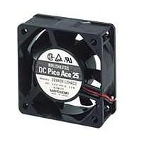 Sanyo Denki 109P0624M602 Axial DC Axial Fan, 60x60x20mm, 24VDC