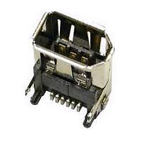 EDAC 690-008-621-013 USB Type A Connectors 2.0 TYPE A DUAL STAC HORIZONTAL R/A