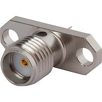 Amphenol SV Microwave SF2950-6062 Single Port Connectors SMA F FlangMountConn 2 Hole Solder Pot