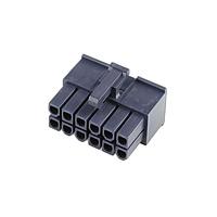Molex 46992-1210 Receptacle Housing MiniFitJr Rcpt DR V2 GW 12Ckt