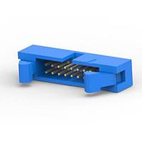 AMP Connectors - TE Connectivity 1761685-6 Shrouded IDC LOW PRO HDR 16P VERT SHT LAT