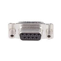 Amphenol CONEC 164A18889X Receptacle DSUB SOLDER PIN ANG 7.19mmPREC MCHND CNT