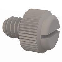 Essentra Components 092520031TEG Thumb Screw Slotted Thumb Screw, 1/4-20 Thread, 5/16 Lg