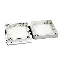 Hammond Manufacturing 1555N2F17GY Flanged Enclosure Watertight/Polycarb. 4.7x4.7x1.5" Flange
