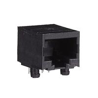 Amphenol CONEC 33TS3010NF-88B Modular Connectors / Ethernet Connectors 8P8C SIDE ENT JACK FERRITE