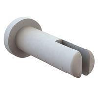 Essentra Components 27TPF0004A Rivet Mount Rivet Grommet, .340 Long, .096 Body Dia