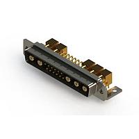 EDAC 629-17W5640-5NC Mixed Contact D-Sub Connectors Right-angle Power Combo D-Sub Connector