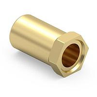 Mill-Max 0639-0-15-15-36-27-10-0 Receptacles Press-Fit Receptacle for Plated Through-Hole, Au-Nickel, Hex-Tip, .086 Mt Hole