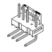Molex 22-05-8056 Locking KK 100 Hdr FrLk RtAn 05 Ckt w/void Tin