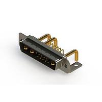 EDAC 629-13W3650-2N4 Mixed Contact D-Sub Connectors Right-angle Power Combo D-Sub Connector