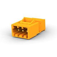AMP Connectors - TE Connectivity 3-647476-3 Plug Housing 03P MTA156 PSTD CONN 18AWG LF
