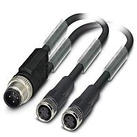 PHOENIX CONTACT 1574768 Sensor Cables / Actuator Cables SAC-3P-M12Y/2X0,6- 150/M 8FS PF