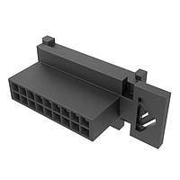 Amphenol FCI 10160855-18GLF Plugs MinitekPwr 3.0DualRow Plug 18 Pos Black