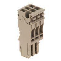 Weidmuller 1815450000 Pluggable Terminal Blocks ZP 2.5/1AN/3