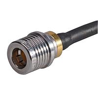 HUBER+SUHNER 11_QMA-W50-3-7/113_NE Connectors QMA straight cable plug(m)