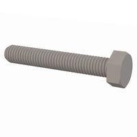 Essentra Components 50M080125J050 Cap Screw Hex Unslotted Bolt, M8 X 1.25 Thread, 50mm Lg