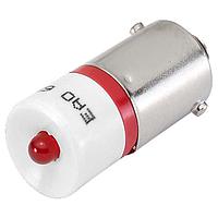 EAO 10-2519.1052 Panel Mount Indicators / Switch Indicators Single-LED, BA9s, Red, 48 V AC/DC +10%
