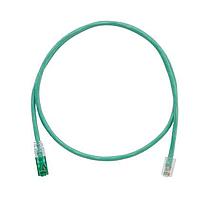 Panduit UTPKCH10GR Cat 5e Keyed Copper Patch Cord, Cat 5e, Green U