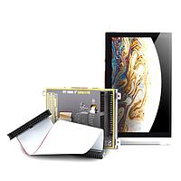 Mikroe MIKROE-3859 Capacitive Sensor TFT Board 5 Capacitive With Frame