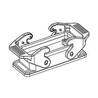 AMP Connectors - TE Connectivity H16B-AG-SL Housings H16B Bulkhead Plstc Double Lock, Grey