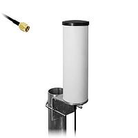 Siretta OSCAR40/5M/LL/SMAM/S/S/33 Outdoor Antennas 5G/4G, DUAL BAND WI-FI AND ISM OMNIDIRECTIONAL WALL/POLE MOUNT ANTENNA SMA MALE CONNECTOR 5M CABLE