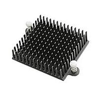 Aavid 10-L4LB-11G Component Push Pin Heat Sink for BGA, 45.2x41.4x11.7mm, IC=45x45, Plastic Pins, No Pad
