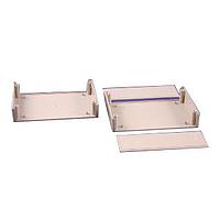 Hammond Manufacturing RM2055L Instrument Instrument Case/Grey 7.48x5.51x2.76" ABS