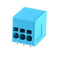 Same Sky (formerly CUI Devices) TBL-0019-350-04BE Fixed Terminal Blocks 4 Poles, Screwless, Horizontal, 3.50 Pitch, 24-16 (AWG), Terminal Block