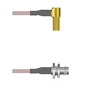 Amphenol Custom Cable Q-2S00A000H036i RF Cable Assemblies SMA-RJB/BNC-SJB G142 36I