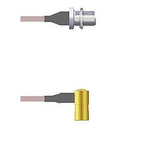 Amphenol Custom Cable Q-1U03S0005048i RF Cable Assemblies N-SJB/SMB-RP G316 48I