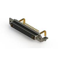 EDAC 630-27W2650-2NB Mixed Contact D-Sub Connectors Right-angle Power Combo D-Sub Connector