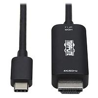 Tripp Lite U444-003-HDR4BE Adapter Cable USB-C TO HDMI ADPTR,HDR, DP1.4