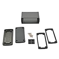 Bud Industries EXN-23356-BK PCB Enclosure Extruded Aluminum Enclosure Black (2 X 4.5 X 2.7 In)
