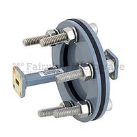 Fairview  FMWAD5008 WR-28 Waveguide Bulkhead Adapter Using UG-599/U Square Cover Flange and Operating from 26.5 GHz to 40 GHz