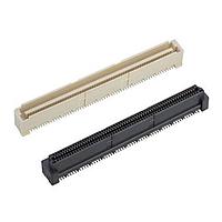 Amphenol Commercial Products G832MC010601122HR Receptacles 60Pos 0.8mm Ptch BTB 2-Row RCPT 3.7mm Hgt