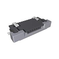 Amphenol FCI SFV8R-4STE1HLF Board Mount 0.50mm Flex Connector, SFV-R Series, 8 Position, Top Side Contact, Side Entry Surface Mount ZIF Connector, Halogen Free, Lead Free with Cable-Lock